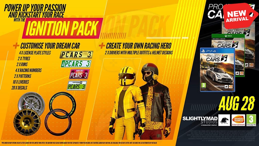 Project Cars 3 (PS4) Project Cars 3 (PS4)